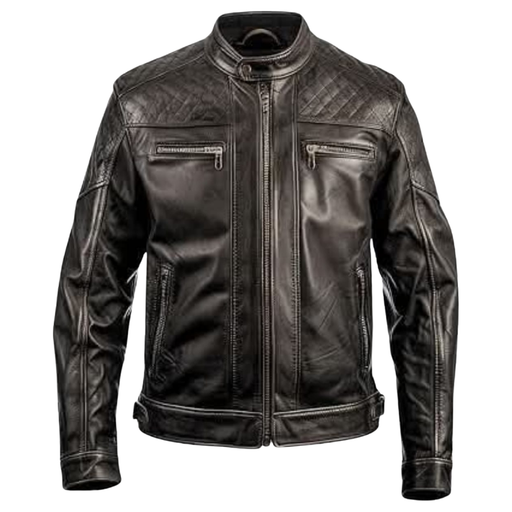 Men’s Biker Leather Jacket