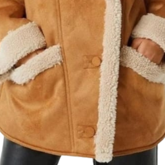 Women’s Fur Leather Coat