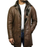 Men’s Fur Leather Coat