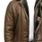 Men’s Fur Leather Coat