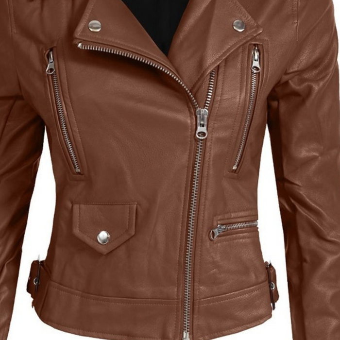 Women’s Motorbike Leather Jacket
