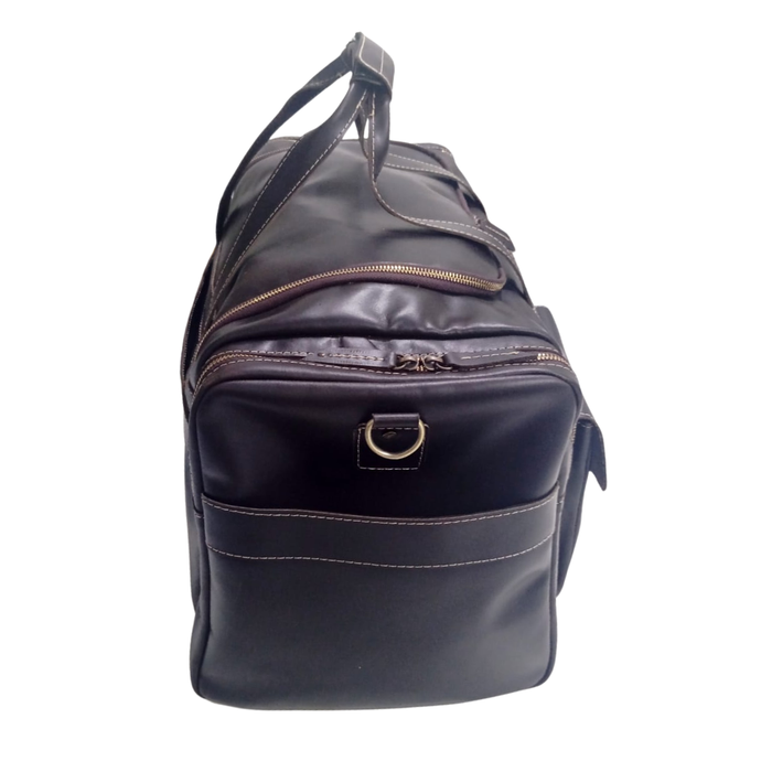 Travel Leather Duffle Bag