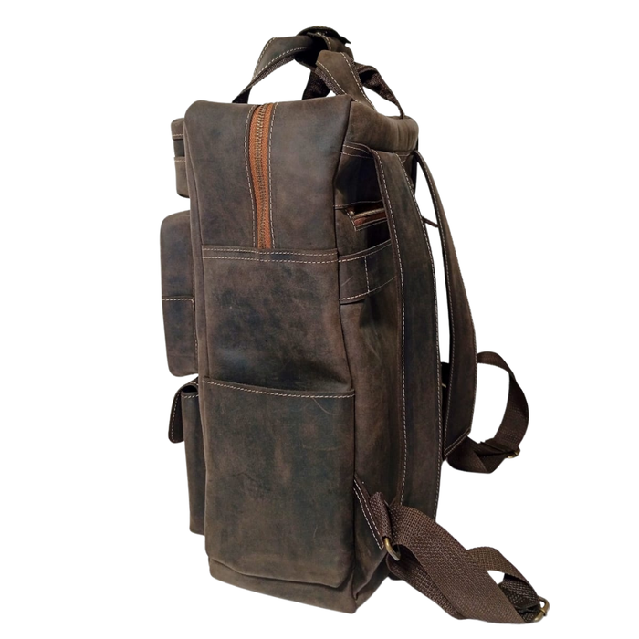 Classic Leather School Bag